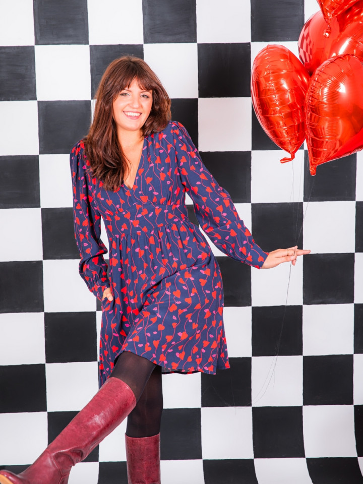 Robe Elita Poetic Heart Robe Elita Poetic Heart