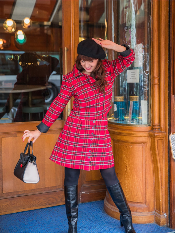 Veste Evy Tartan R