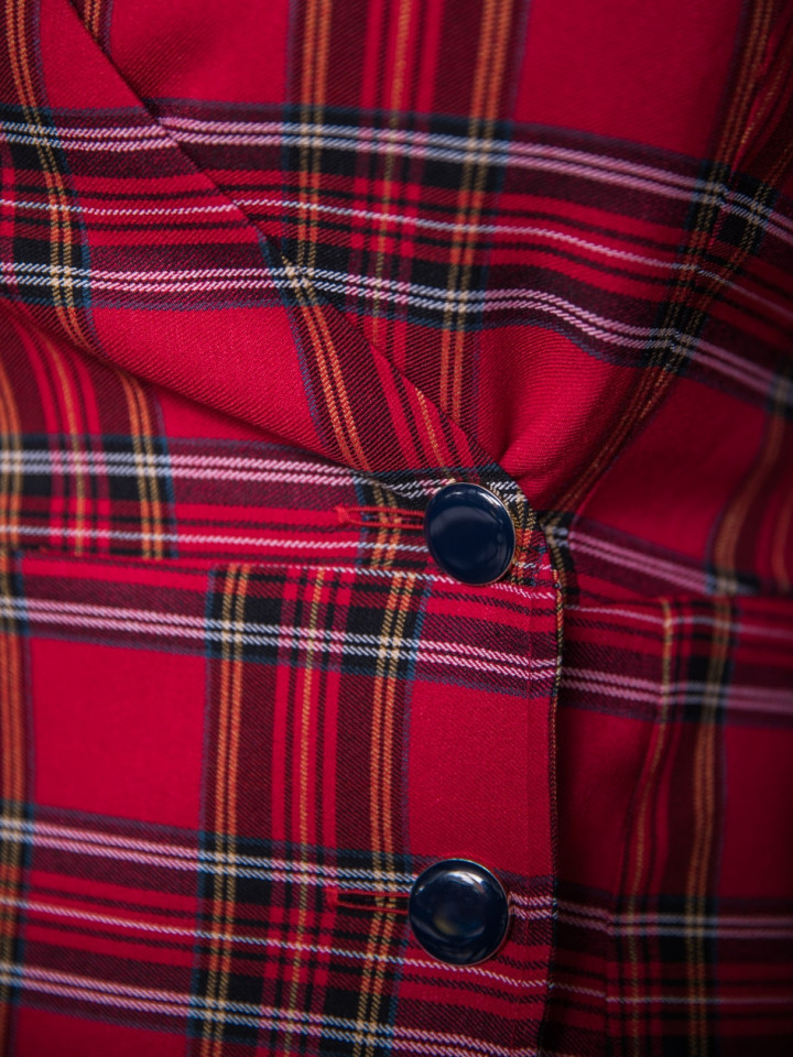 Robe Emma Tartan R