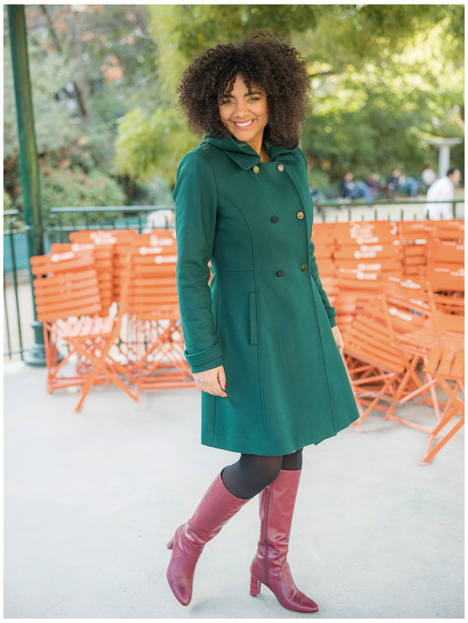 Emeraude manteau online