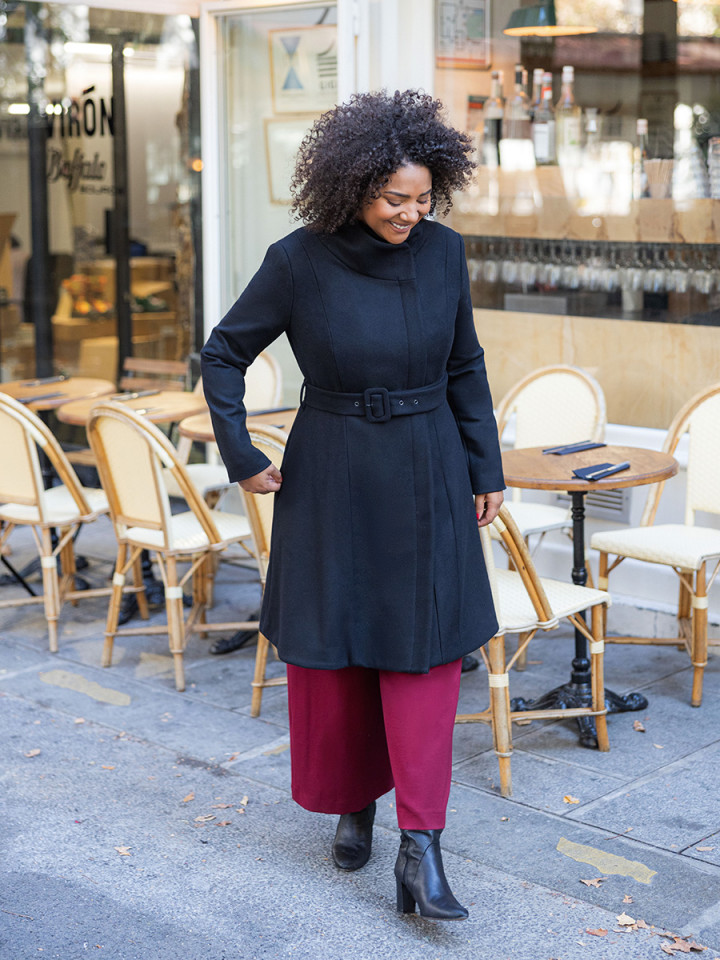 Manteau Ellen Noir