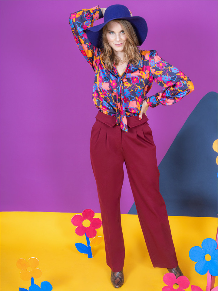 Pantalon Lars Bordeaux Pantalon Lars Bordeaux