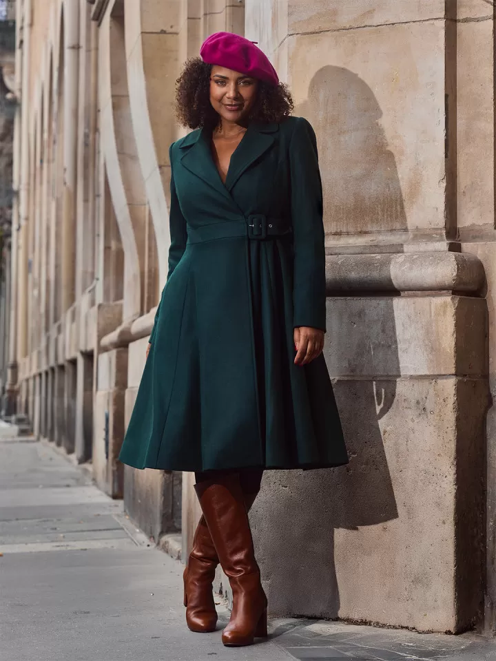 Manteau Leo Emeraude
