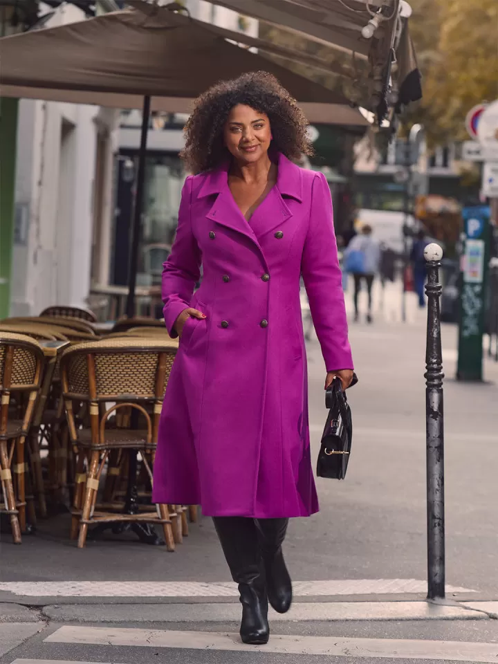 Manteau Peyton Orchidee