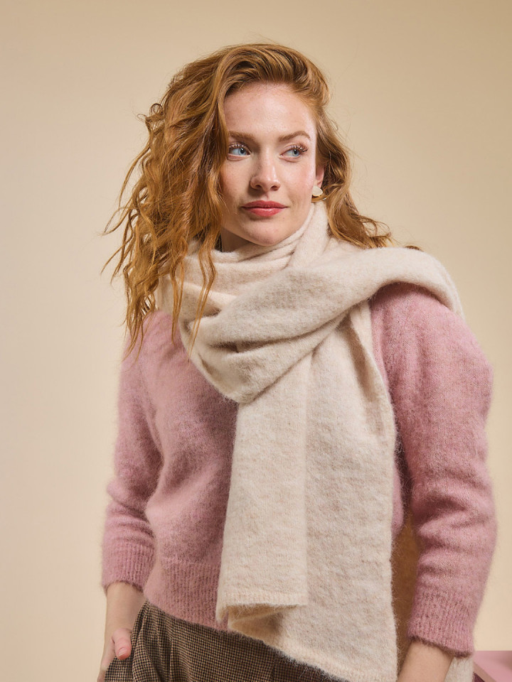 Echarpe Prague Beige