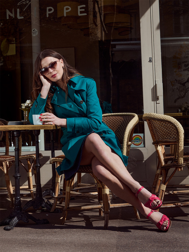 Trench Jimmy Emeraude