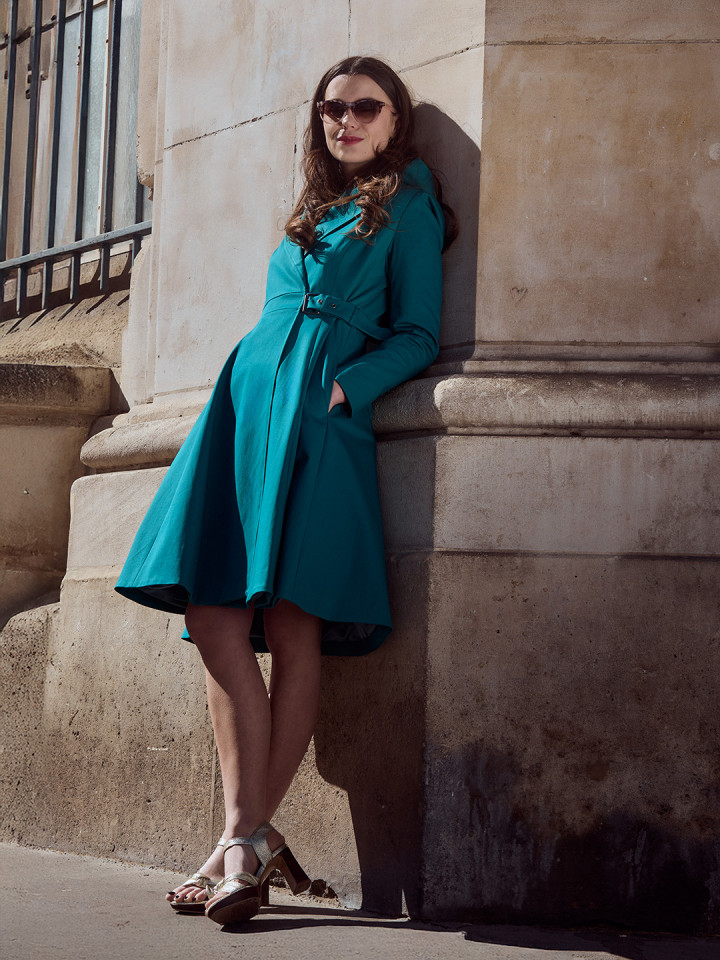 Trench Marlow Emeraude