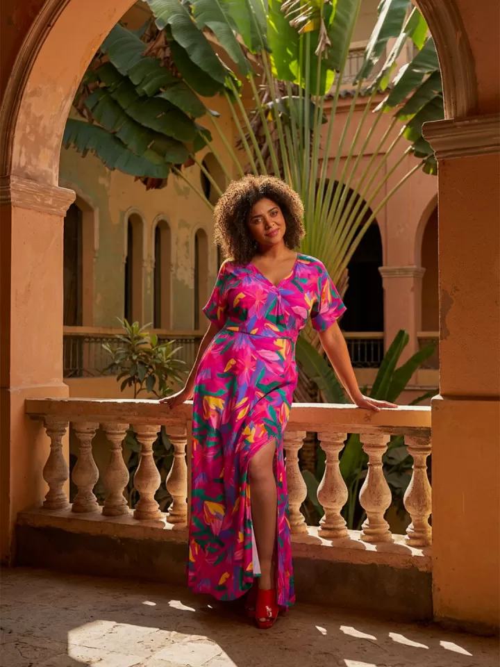 Robe Janis Desertflower