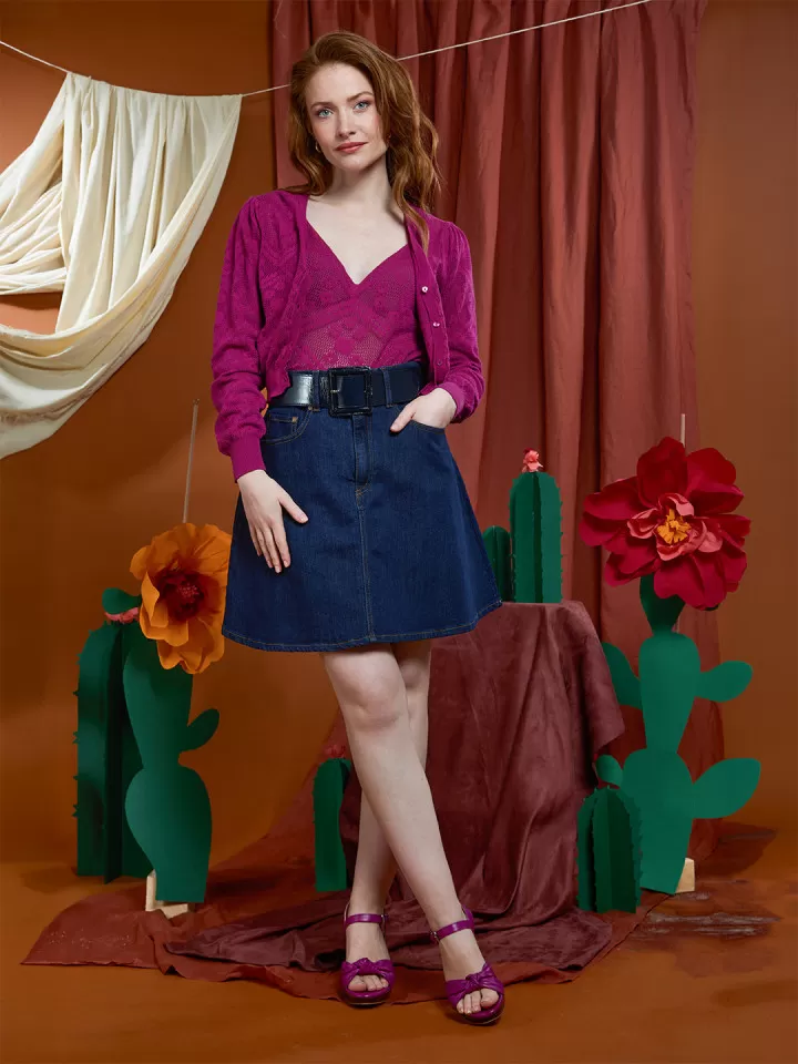 Gilet Ruben Orchidee