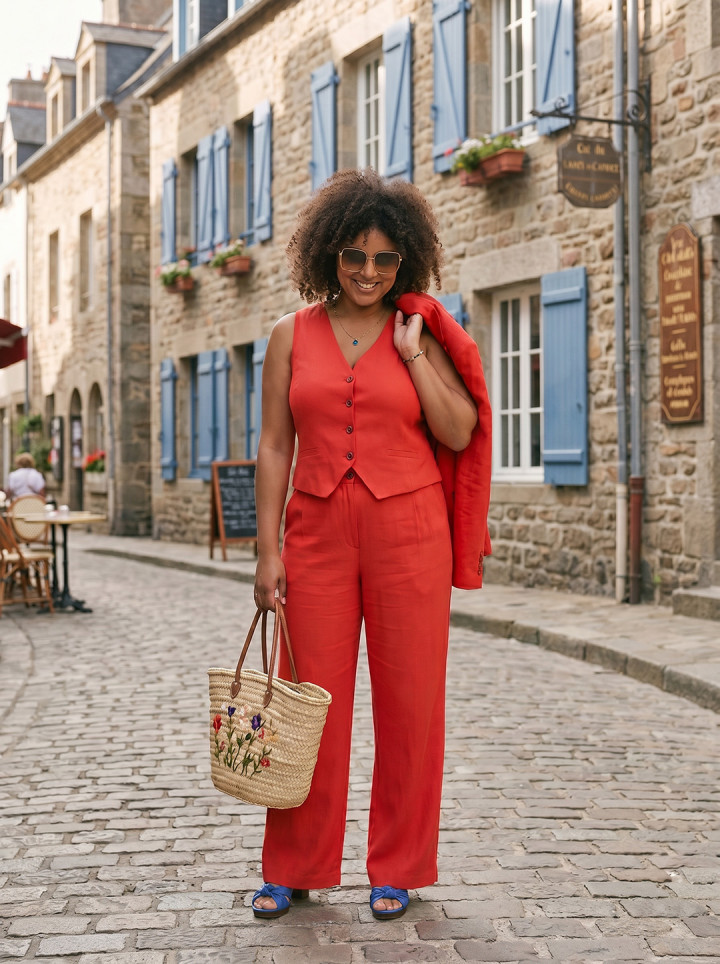 Gilet Rodeo Piment