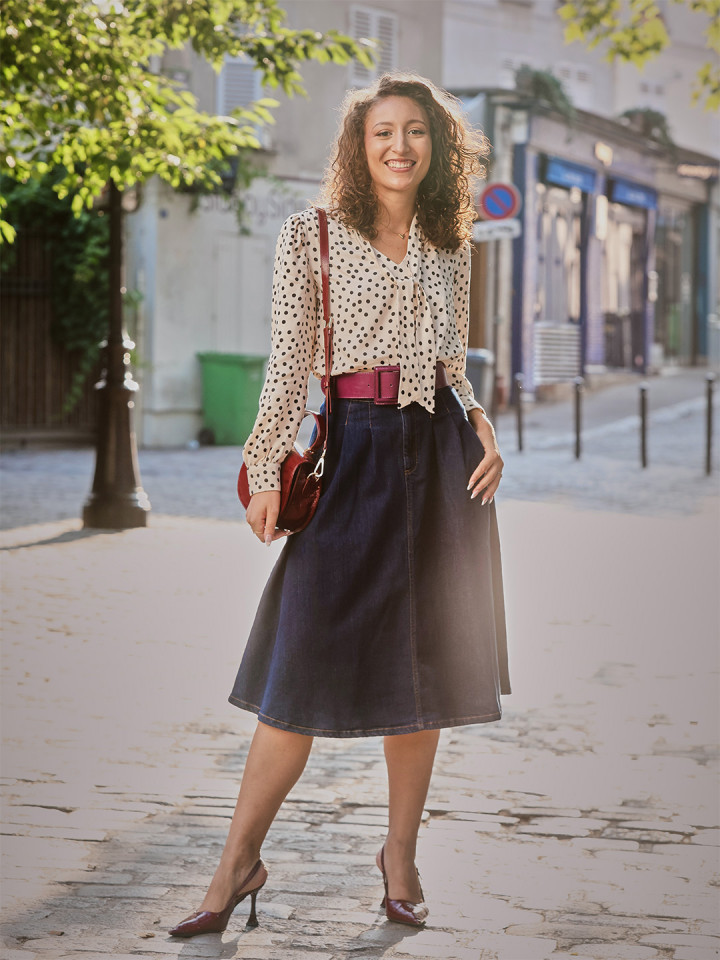 Blouse Laurie Creamdot