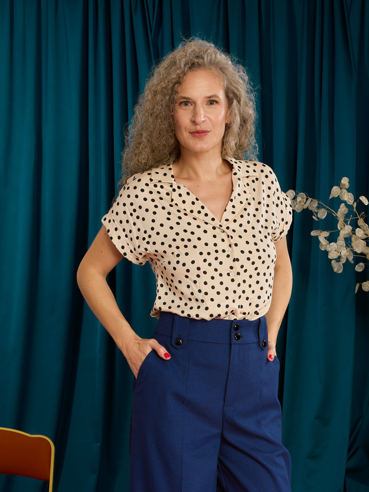Chemisier Jasmin Creamdot