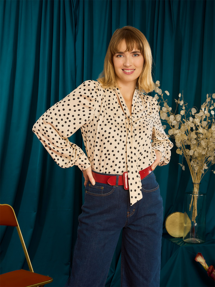 Blouse Laurie Creamdot